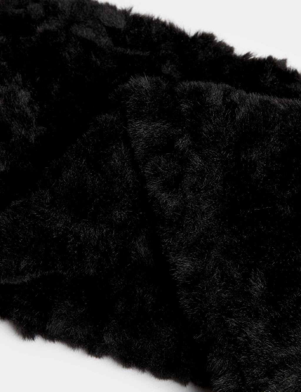 Faux Fur Textured Scarf image 2