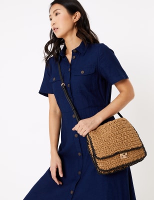 Koerierstas van stro