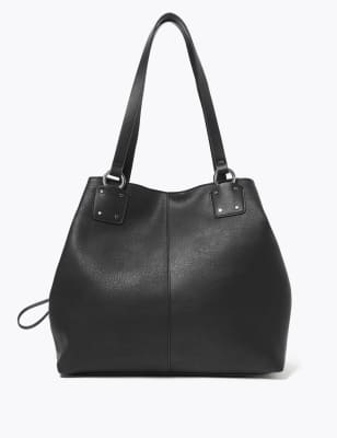 m&s handbags black