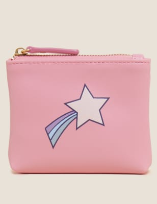 

Womens M&S Collection Shooting Star Coin Purse - Petal Pink, Petal Pink