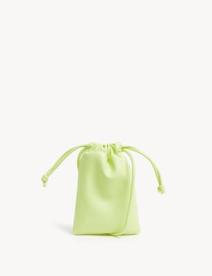 

Womens M&S Collection Handytasche aus Kunstleder - Weiches Lindgrün, Weiches Lindgrün