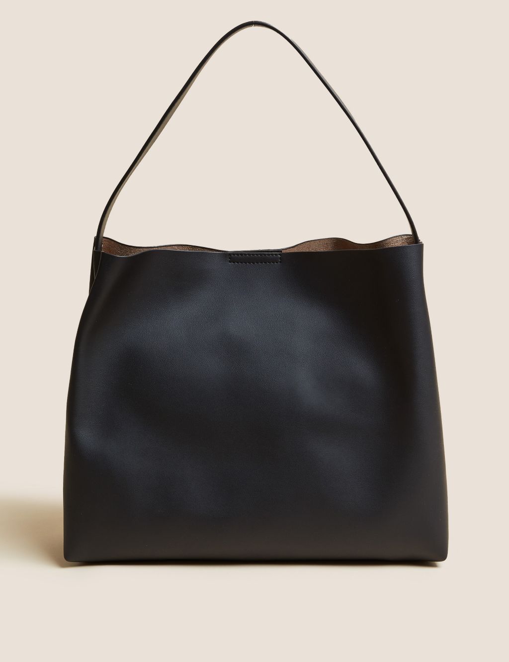 Faux Leather Shoulder Bag image 4
