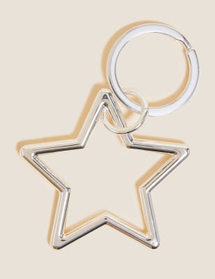 

M&S Collection Llavero de estrellaWomens - Plata, Plata
