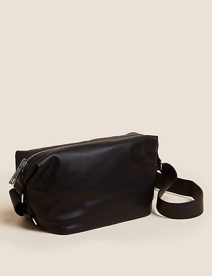 Leather Sling Shoulder Bag