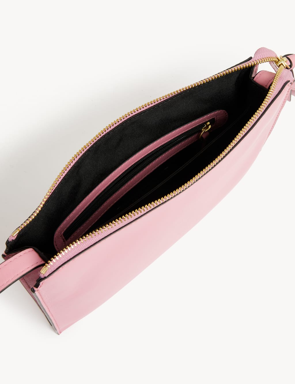 Leather Multi Pocket Cross Body Bag image 3