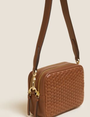 m&s woven bag