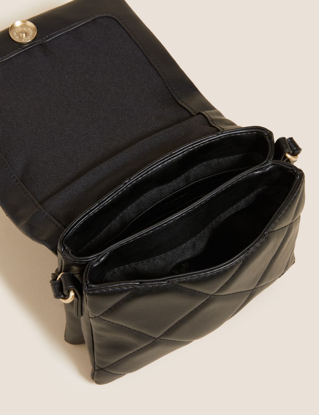 Faux Leather Mini Cross Body Bag image 3