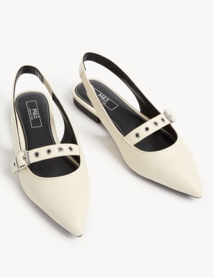 Flat slingback shoes clearance buy online