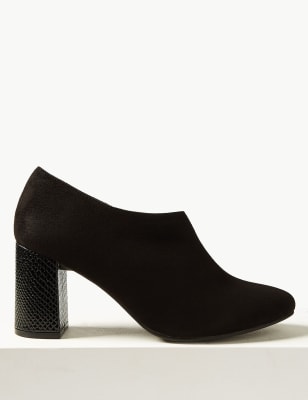 m&s block heel boots