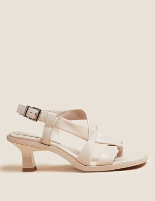 cream sandals