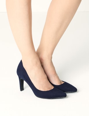 Stiletto Heel Pointed Court Shoes | M\u0026S 