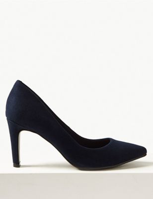 Stiletto Heel Pointed Court Shoes | M\u0026S 