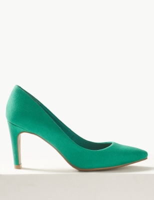 marks and spencer green shoes