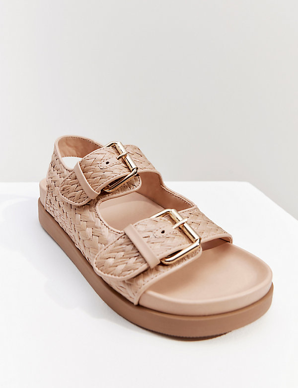 Buckle Ankle Strap Sandals - IL
