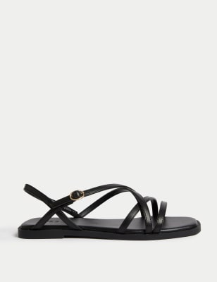 Strappy Flat Sandals - NZ