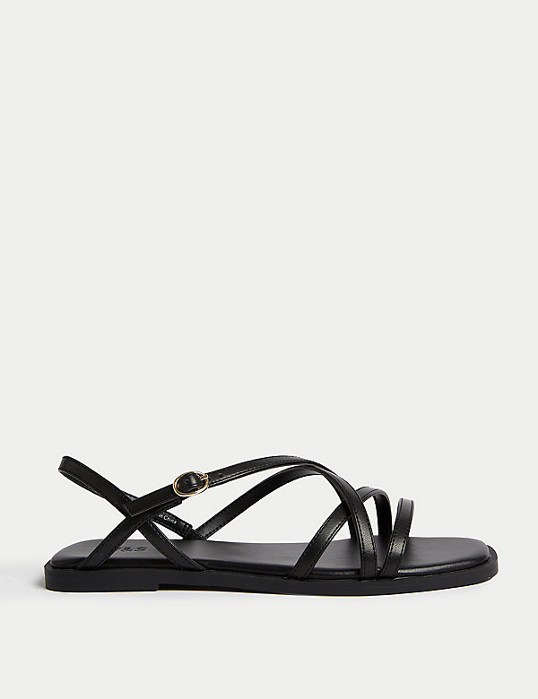 Strappy Flat Sandals - CH