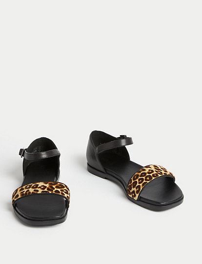 Wide Fit Leather Sandals
