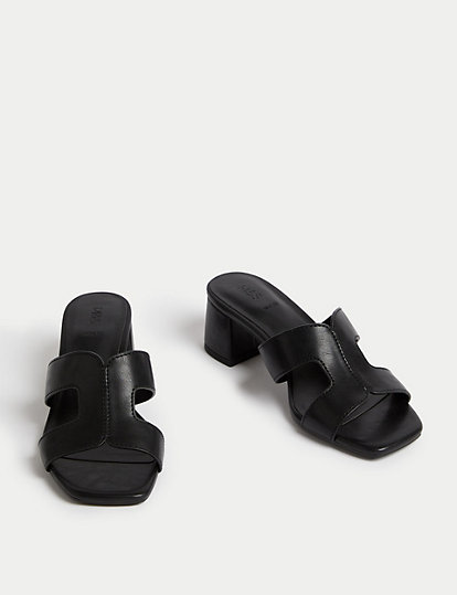 Wide Fit Leather Sandals