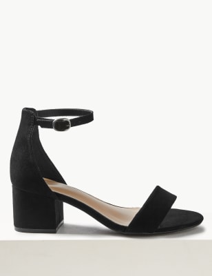 block heel sandals wide