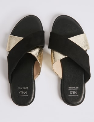 marks and spencer sandals wide fit