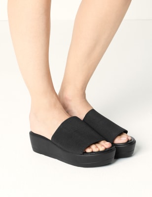 wide fit heeled mules