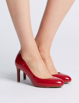 Red wide fit on sale stiletto