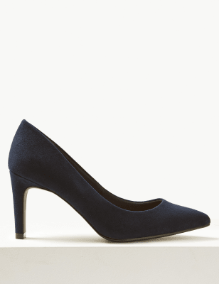 wide fit work heels