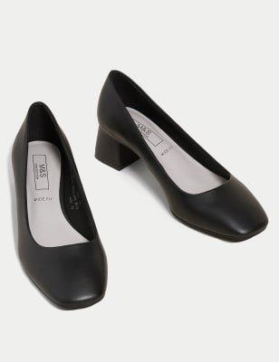 Square best sale block heel