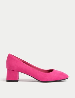 Cerise pink wide fit sales shoes