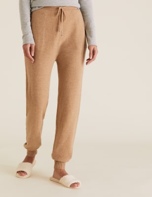 M&S Womens Borg Open Toe Mule Slippers - 8 - Cream, Cream