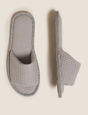 Open Toe Mule Slipper