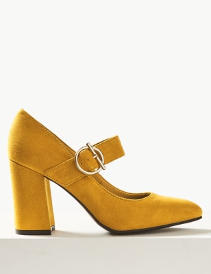 m and s block heels