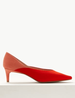 M&s kitten heel on sale shoes