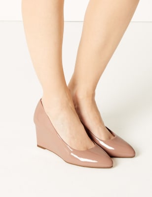 M&s wedge slippers new arrivals