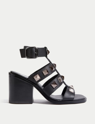 Marks and spencer block heel online sandals