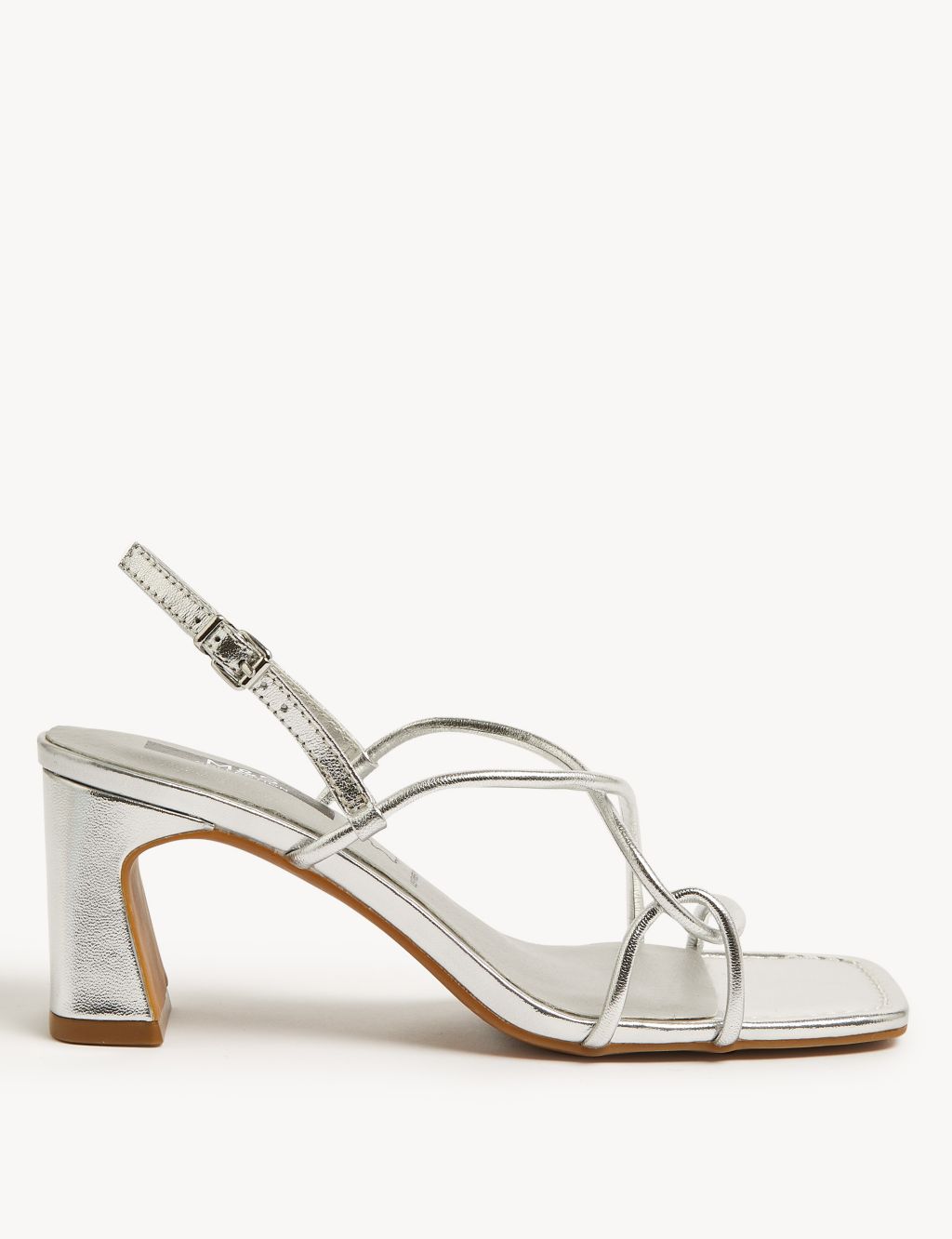 Leather Strappy Statement Sandals image 1