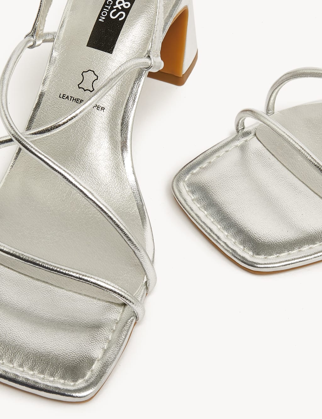 Leather Strappy Statement Sandals image 2