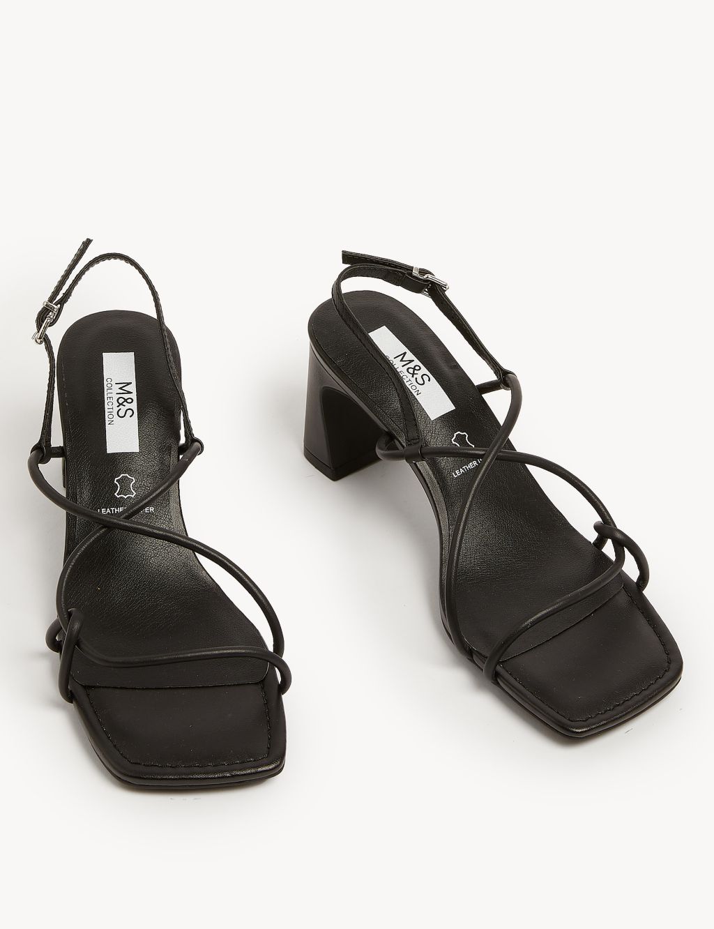 Leather Strappy Statement Sandals image 2