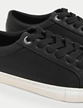 Lace Up Eyelet Detail Trainers
