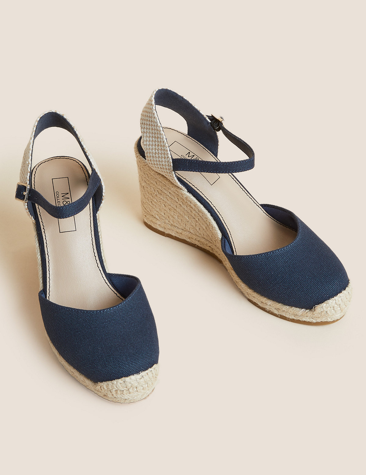 Ankle Strap Wedge Espadrilles
