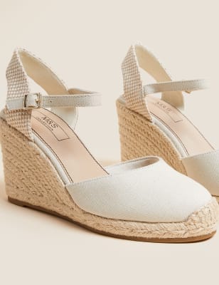 Ankle Strap Wedge Espadrilles