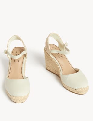 Ankle Strap Wedge Espadrilles