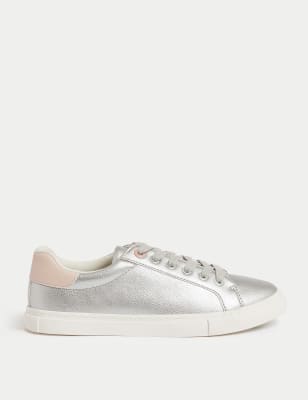 

Womens M&S Collection Sport-Schnürschuhe - Silver Mix, Silver Mix