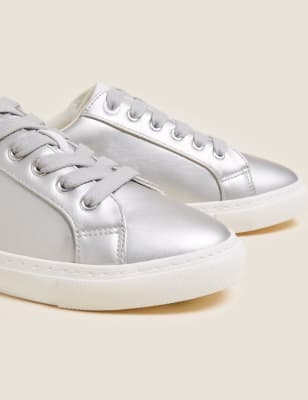 

Womens M&S Collection Sport-Schnürschuhe - Silver, Silver