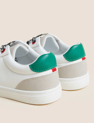 

M&S Collection Zapatillas deportivas con cordones y detalle en los ojalesWomens - White Mix, White Mix