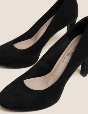 Platform Stiletto Heel Court Shoes