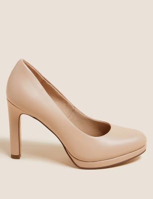 Nude court cheap shoe