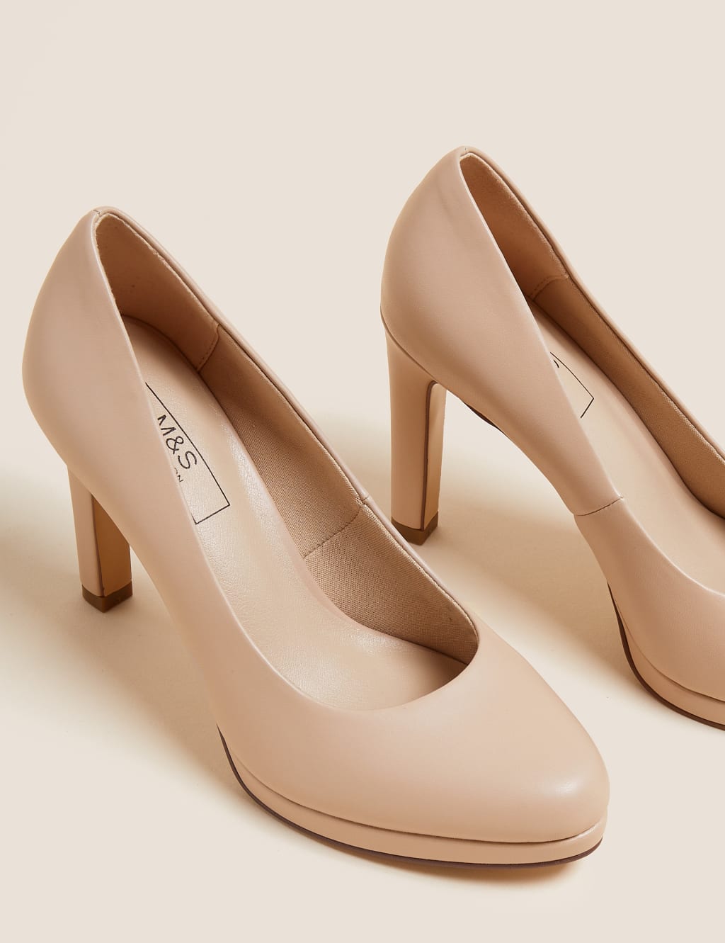 Platform Court Shoes image 3