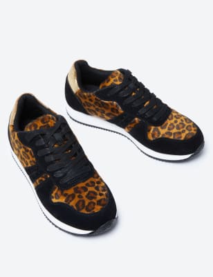 leopard print trainers marks and spencer
