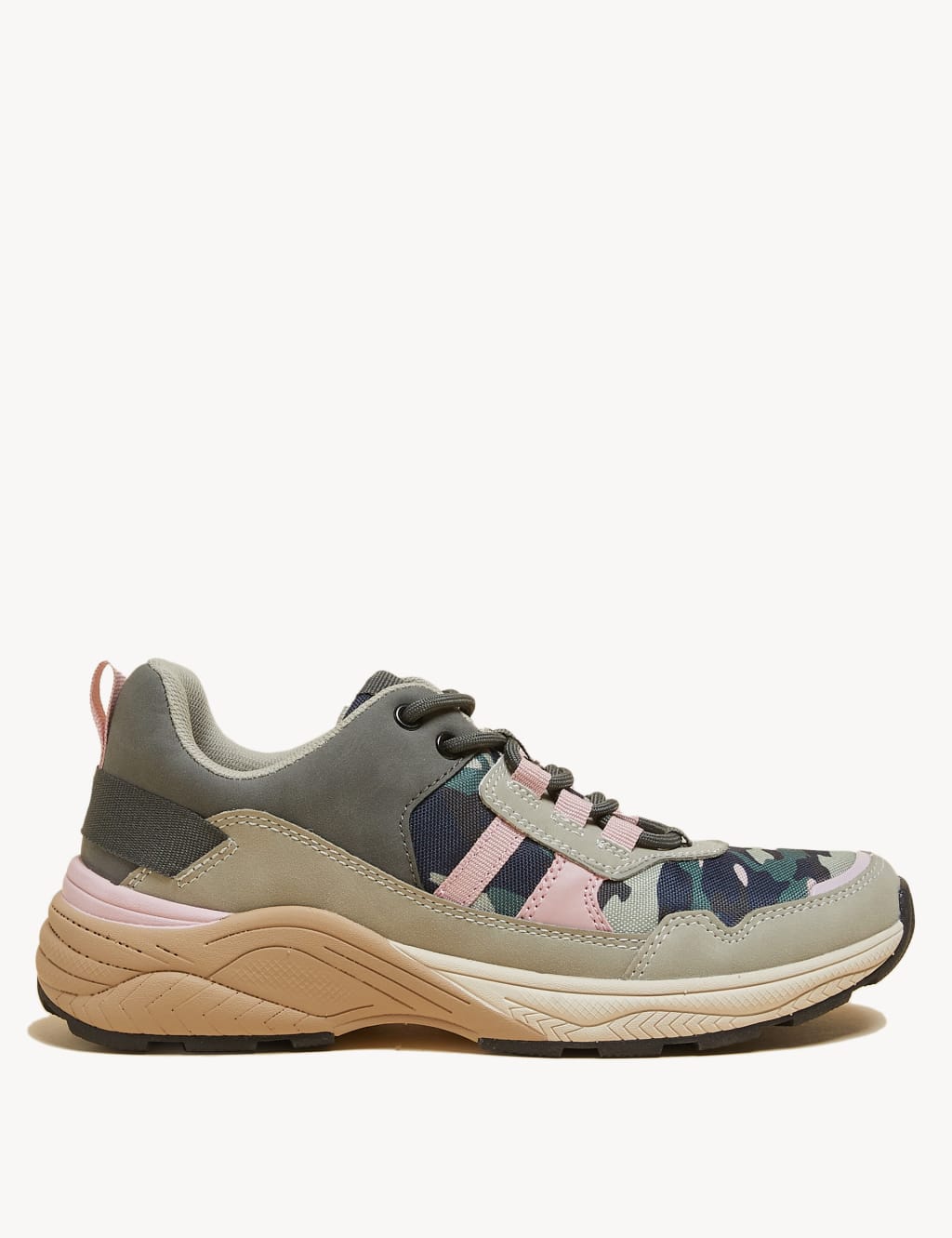 Lace Up Chunky Trainers image 1